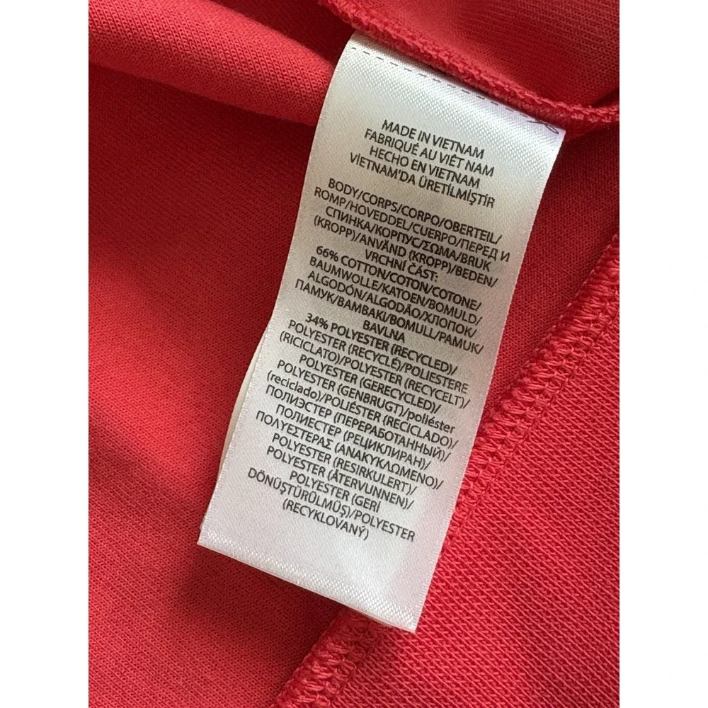 Men's Polo Ralph Lauren Salmon Red‎ Fleece Snap Closure Sweatshirt  XXL